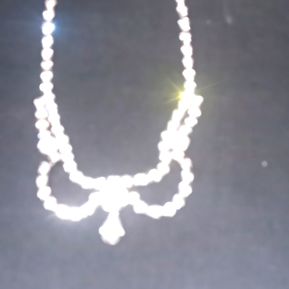 Vintage 1930s rhinestone choker